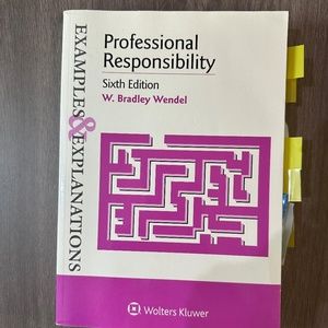 Examples & Explanations Professional Responsibility